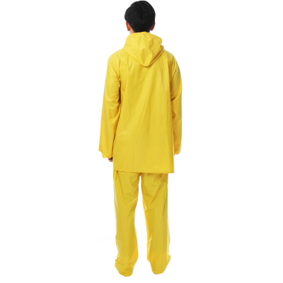 Single rubber suit raincoat