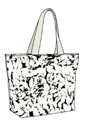 Customized shopping bags bags advertising bag print logo