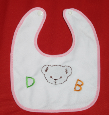 Children eat baby bib Bib cartoon print logo customized wholesale