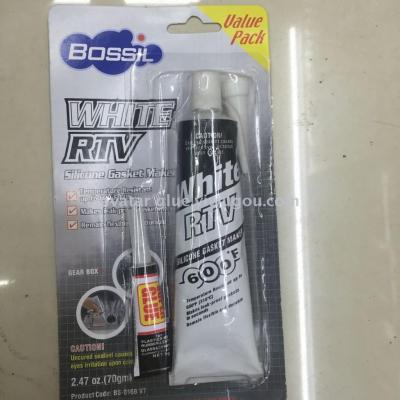   BOSSIL Grey RTV Silicone Sealant Gasket Maker For Auto Parts