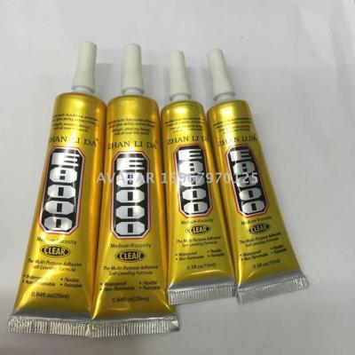 Factory sale E8000 Clear Strong Adhesive Glue For Phone Frame Jewelry Rhinestone Craft