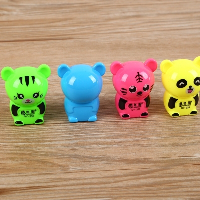 South Korean stationery cute tiger pencil sharpener pen tool pencil sharpener.