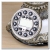 European-Style Antique Vintage Resin Craft Landline Telephone for Living Room Decoration