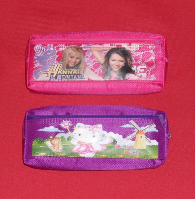 "Chinese first" cartoon pencil  case promotional advertising