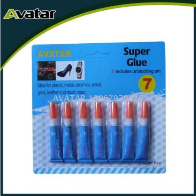 Factory wholesale high quality AVATAR 502 cyanoacrylate adhesive super glue