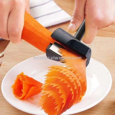 The new TV spiral cut for funnel funnel grater roll flower