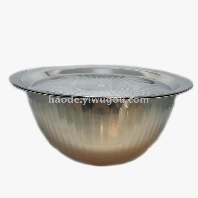 Stainless steel basin cover basin multi - purpose basin seasoning basin for wash bowl