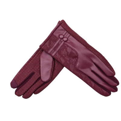 Don't pour Shuangkou slip cashmere gloves for ladies export touch screen glove