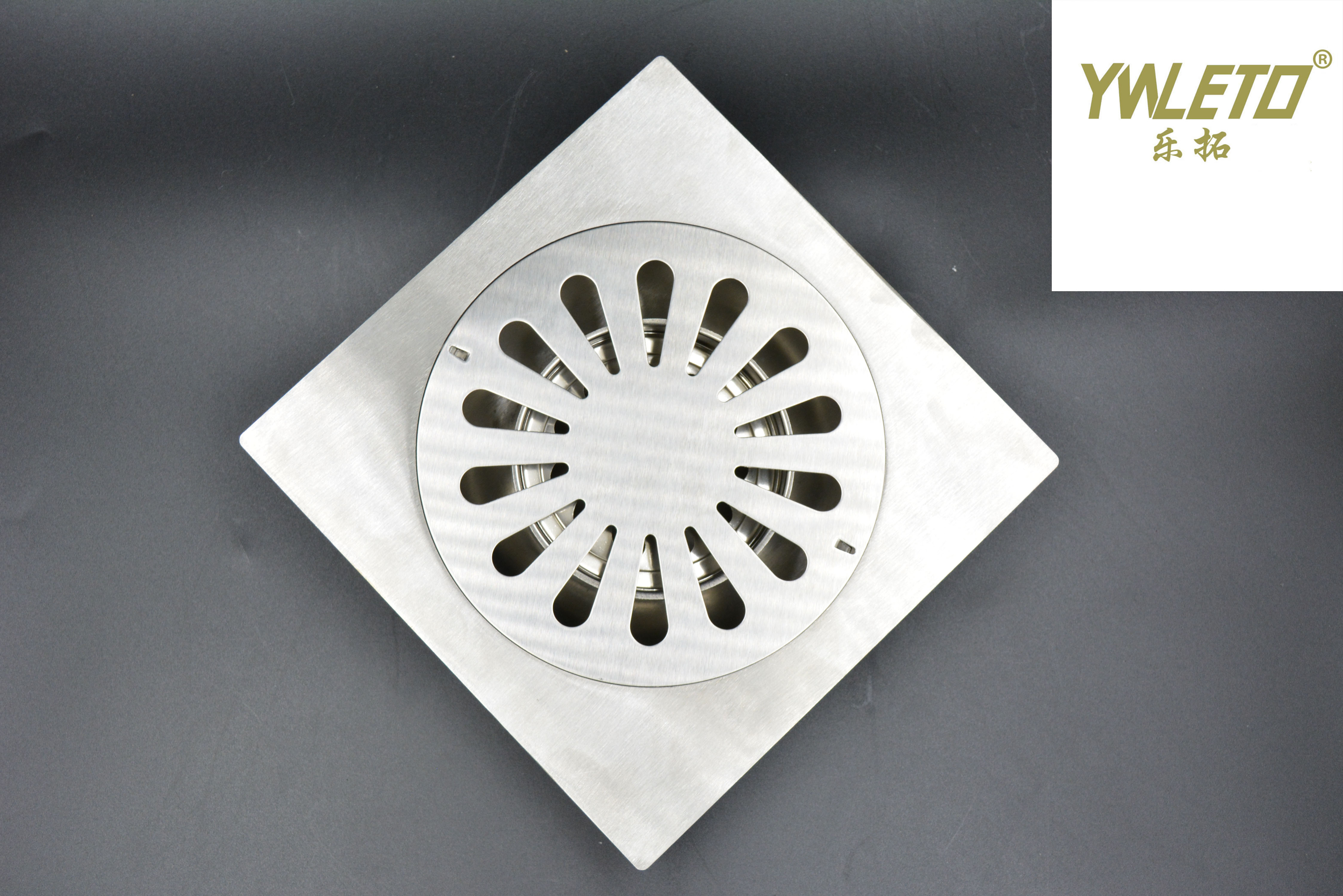 卫生间浴室洗衣机下水地漏不锈钢加厚防臭地漏盖 厂家直销