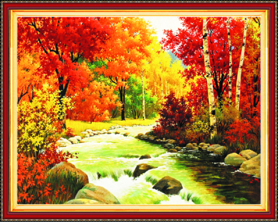 Cross stitch diamond painting decorative painting private custom children cross stitch digital painting DIY