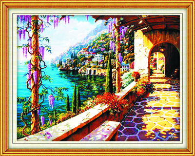 Cross stitch diamond painting decorative painting private custom children cross stitch digital painting DIY