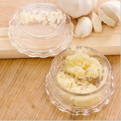 Kitchen helper twist box | garlic garlic stir | garlic press transparent kitchen gadget bag