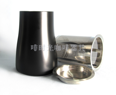 Coffee powder is 304 stainless steel sieve filter coffee aroma cup with powder