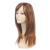 European and American brown wigs, long hair, 