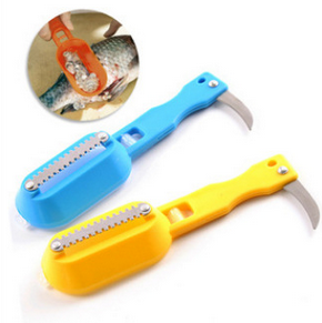 Kitchen gadget wholesale scale scraper scraper to fish scale knife knife with fish scale scraping
