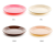 Colorful snack dish of food grade plastic tableware small dishes snacks melon flat plates kitchen gadget