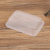 500 Rectangular Box Disposable Lunch Box to-Go Box Transparent Takeaway Lunch Box Fast Food Box