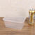 2000 Rectangular Disposable Lunch Box to-Go Box Transparent Takeaway Lunch Box Fast Food Box