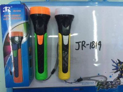 Dry battery flashlight JR-1819
