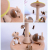 1517 Doll Bed Boutique Wooden Music Box Music Box Birthday Gift Creative Children Decoration