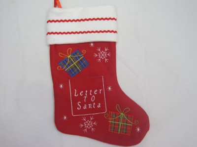 Christmas Stocking Christmas Stocking Christmas embroidered socks