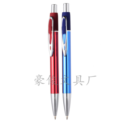 Black Ballpoint Pen Press Metal Pen Logo Custom High-End Hotel Ballpoint Pen Gift Pen
