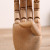 10-Inch Female Hand Comic Tool Wooden Man Wooden Hand Model Action Figure Human Body Model Joint Doll