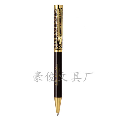 Factory Wholesale Custom Pen Metal Ball Point Pen Rotating Signature Pen Ballpoint Pen Advertising Gift Pen