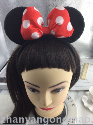 Korean version of stereo Mickey Bow Headband 172 (130)