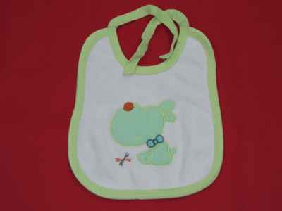 Baby eating baby bib Bib slobber towel