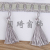Multicolor Curtain Lace Beads Tassel Trim Factory Direct Sales