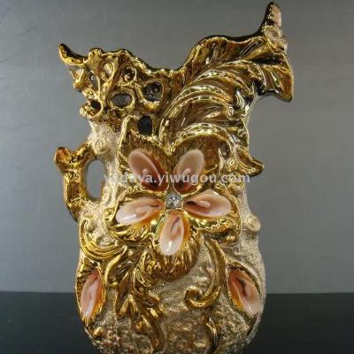 Ceramic vase ornaments shell special offer