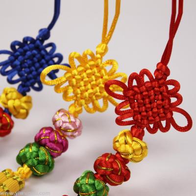 Manufacturers direct line 5 ball Chinese knot musical instrument pendant clothing accessories small pendant