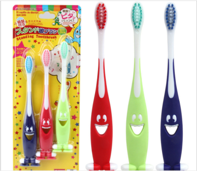 Primer child toothbrush cartoon toothbrush 3.