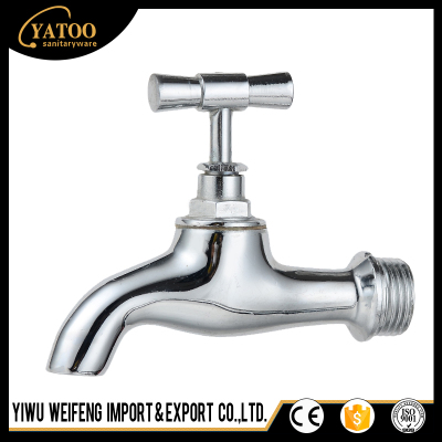 Zinc alloy cold water faucet electroplating engineering school dormitory with mouth opening sheet quickly