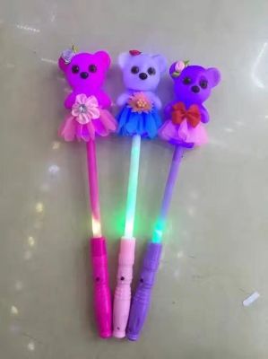 Single-Double Bears Flash Stick Factory Direct Sales