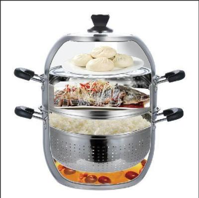 Feida three layer composite bottom stainless steel steamer pot multi-purpose steam Bao