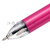 Korean Creative Cartoon Multi-Color Transparent 6-Color Ballpoint Pen Pressing Pen Color Personality Neutral Oil Pen