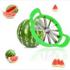 Stainless steel watermelon, melon, melon, melon, fruit, plastic, watermelon, knife, large kitchen