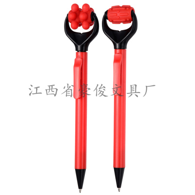 Creative and lovely cartoon ballpoint pen by the starting pen color personality oiler can be customized logo