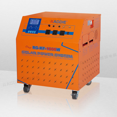 Solar  inverter with controller, with charging, the battery can be built in a full set of power generation system