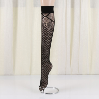 Mid-Calf Fashion Sexy Fashion Mesh Stockings Jacquard Weave Socks Pantyhose