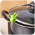 Creative villain raise anti overflow device for kitchen pot lid for preventing soup cooker with high frame