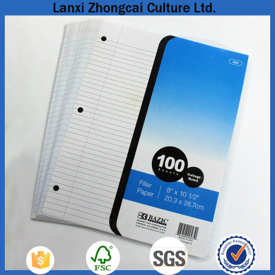 A4 perforated paper office notepad, customized American foreign trade notebook