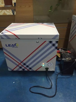 New  Solar Energy Freezer Dual-Purpose Freezer 12v220v Universal Capacity Sufficient Energy Saving and Environmental Protection