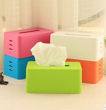 Wholesale creative gifts new candy color base adjustable stepped paper towel box