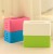 Wholesale creative gifts new candy color base adjustable stepped paper towel box