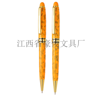 Metal Water-Based Paint Pen Roller Pen New Acrylic Metal Ball Pen Custom Logo Special Offer