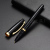Factory Direct Sales Value Metallic Pen Black Ink Pen Logo Customized Color Customization