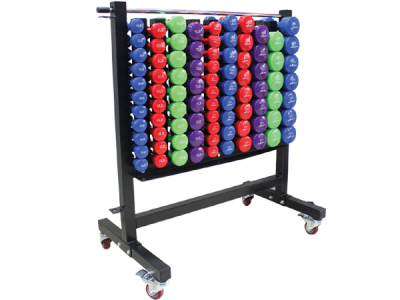 HJ-A011 dipping plastic combined dumbbell rack